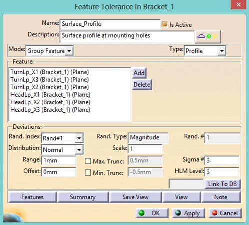 3dcs feature tolerance analysis model