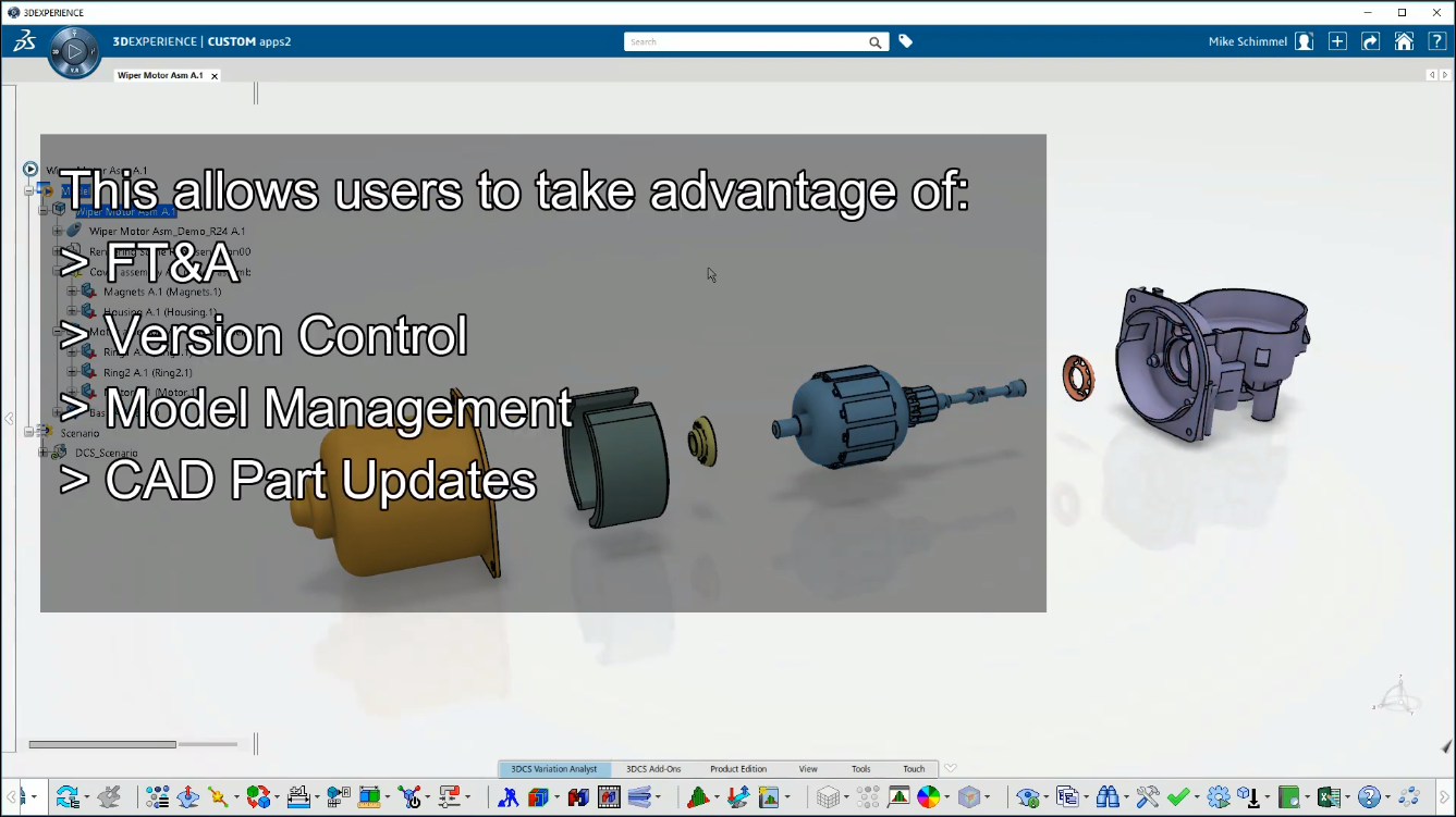 3dcs fully integrated into 3dexperience-platform