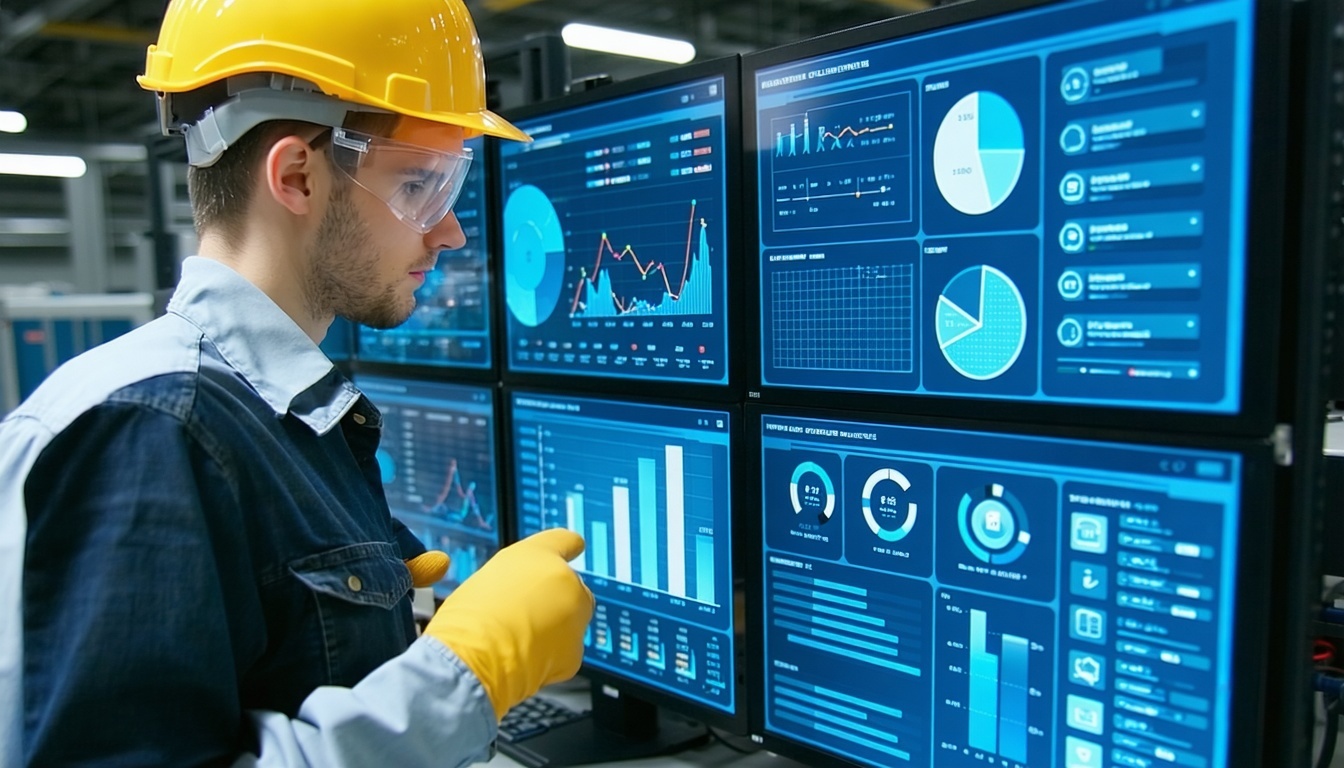 A professional manufacturing environment with soft