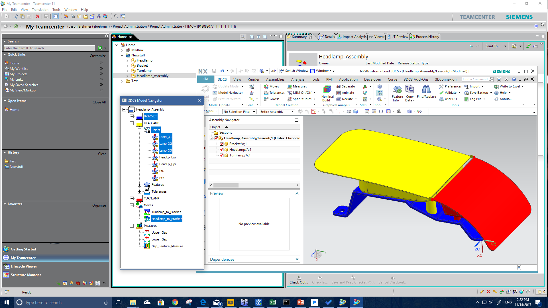 Headlamp in Siemens NX and Teamcenter Headlamp in Siemens NX and Teamcenter