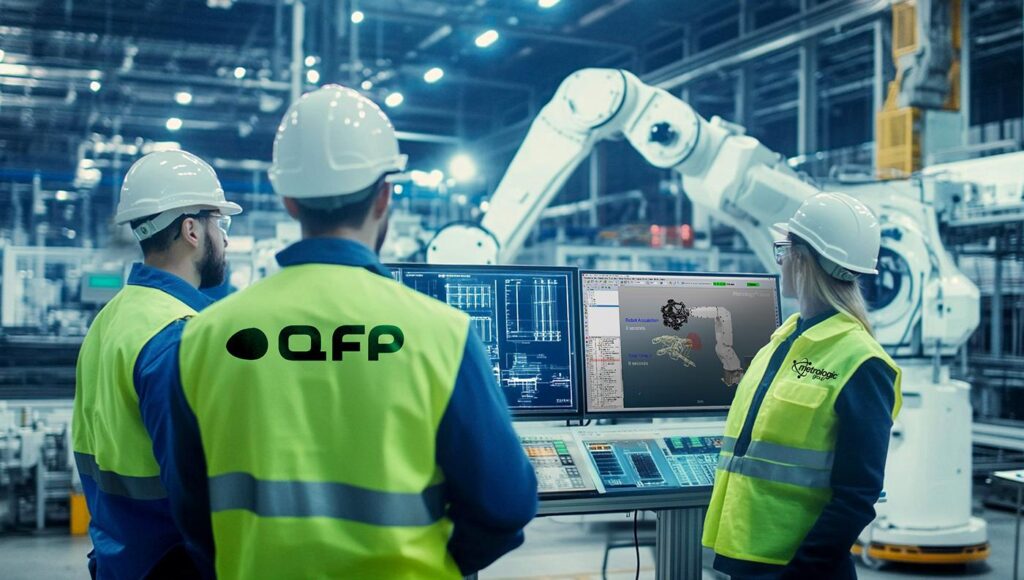 QFP, partnerschaft, international, flug, paris