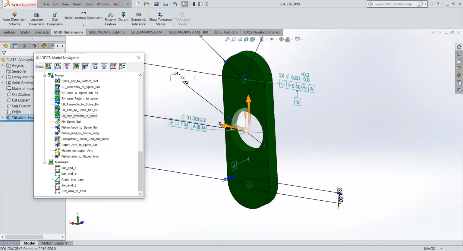 Solidworks Degree Mod Command How to Update Your Dimensional Variation Model with Design or ...