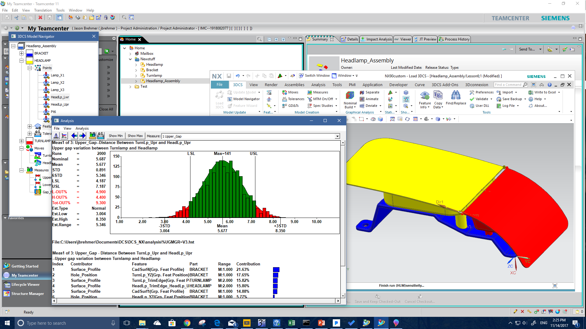 Simulation Results in NX and Teamcenter Simulation Results in NX and Teamcenter