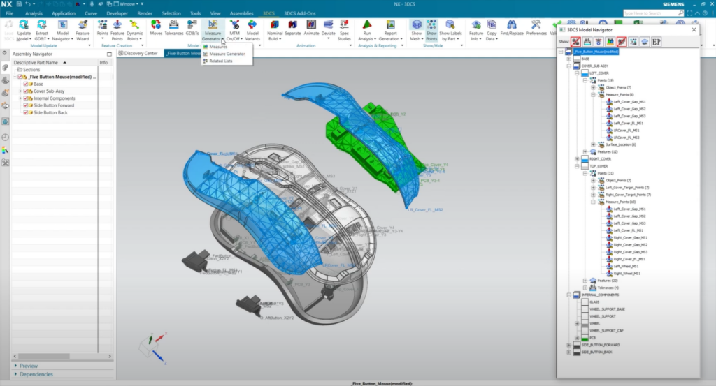 3DCS Tutorial - Measure Generator - Quickly Add Simulated Measurements ...